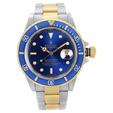 rolex submariner blu acciaio prezzo|orologio Rolex oro giallo.